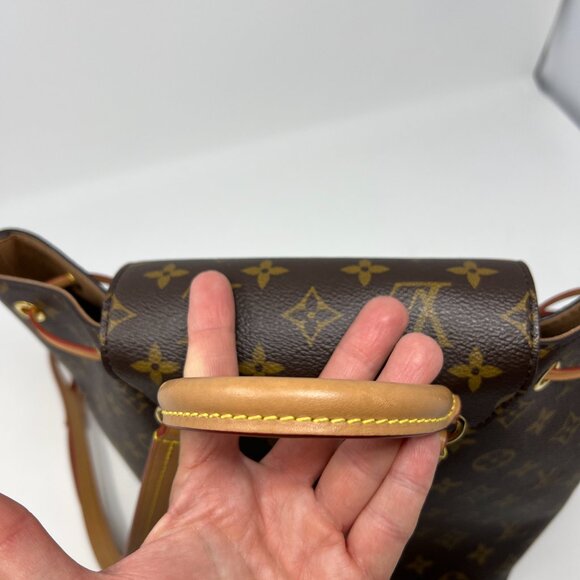 🤩😍🌟 SUPER CONDITION*AUTHENTIC Louis Vuitton Montsouris PM Backpack Monogram‼️ - Picture 9 of 16